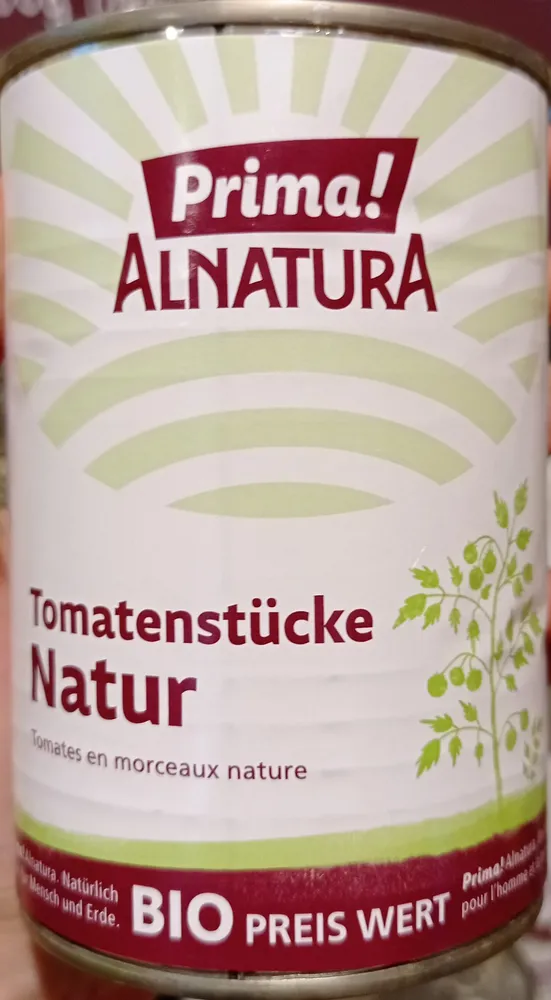 Tomatenstücke Natur