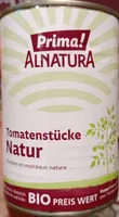Tomatenstücke Natur