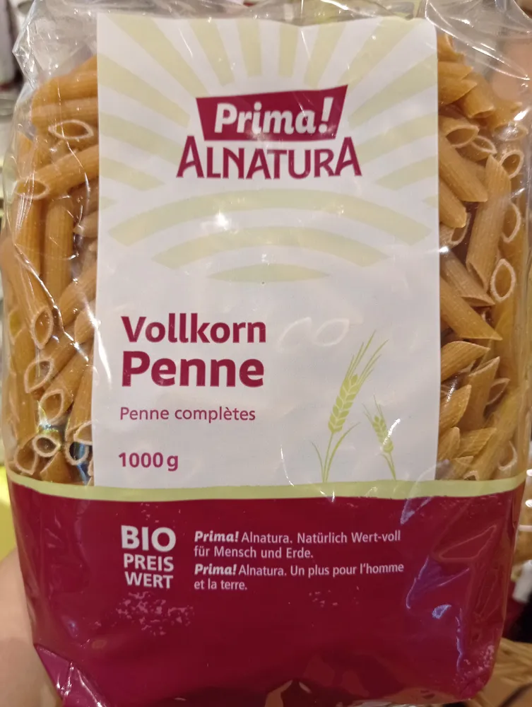 Vollkorn Penne