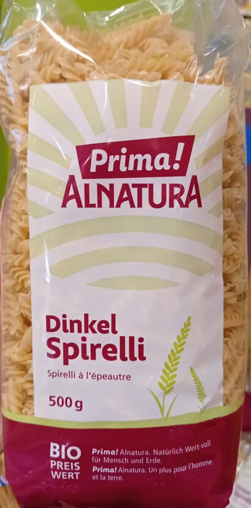 Dinkel Spiralli