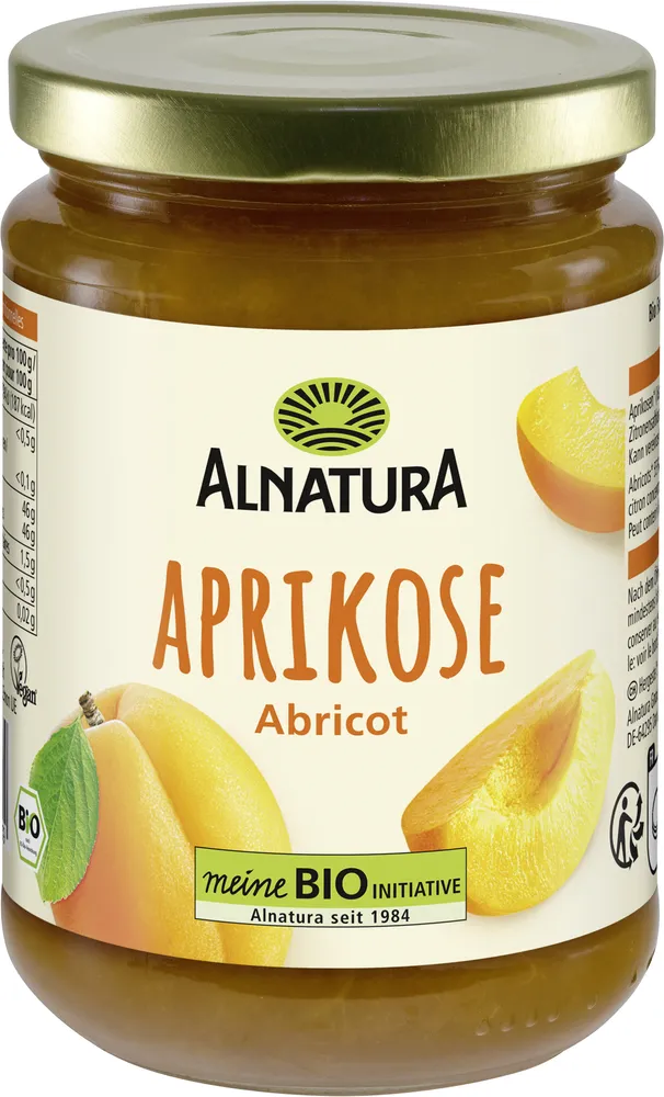 Alnatura Aprikose 4104420247079 Bio Fruchtaufstrich mit Aprikose (Marille)