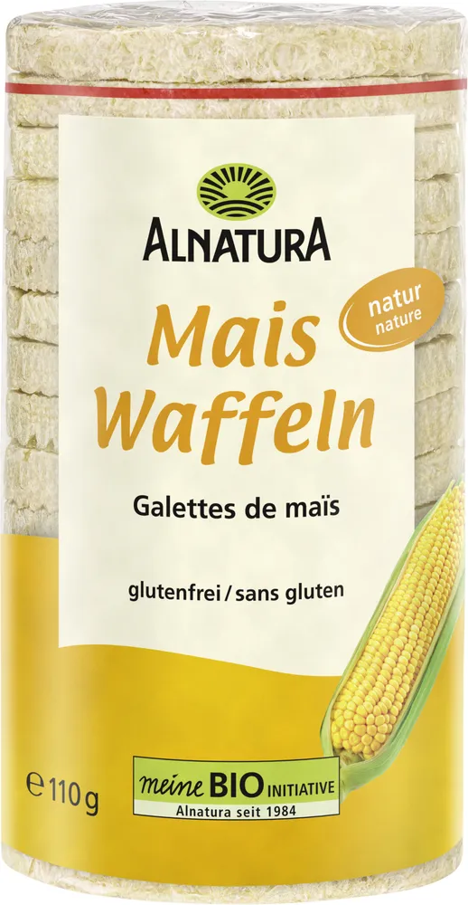 Maiswaffel natur