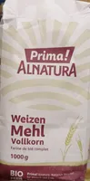 Weizen Mehl Vollkorn