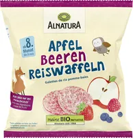Apfel Beeren Reiswaffeln