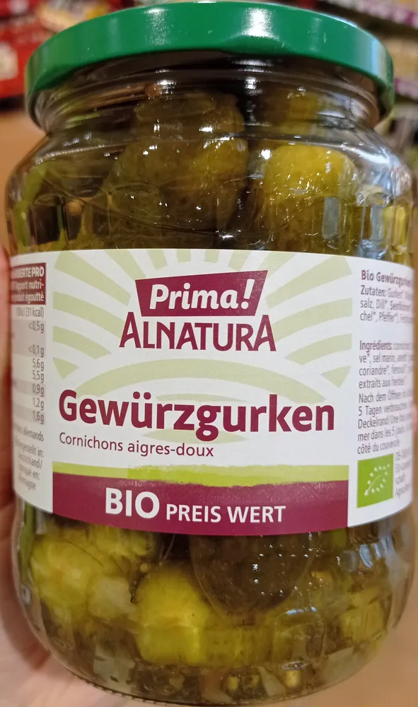 Gewürzgurken