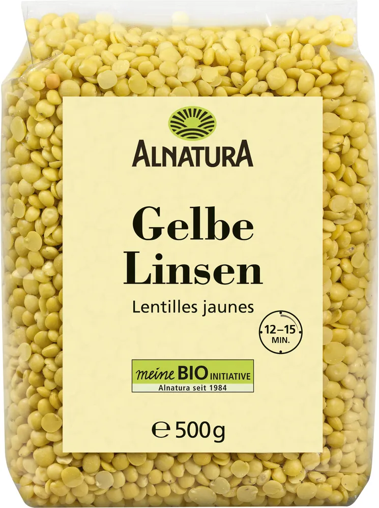 gelbe Linsen