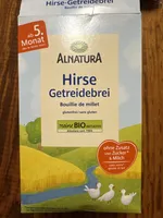 Hirse-Getreidebrei