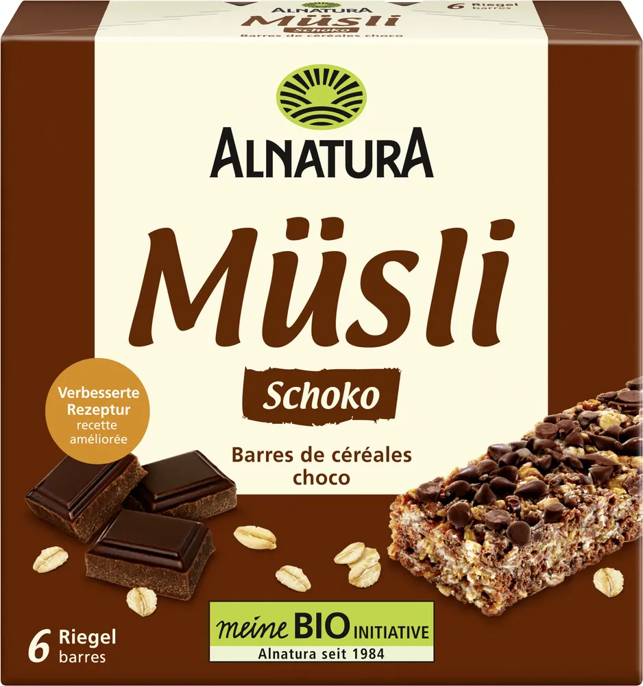Müsli Riegel Schoko