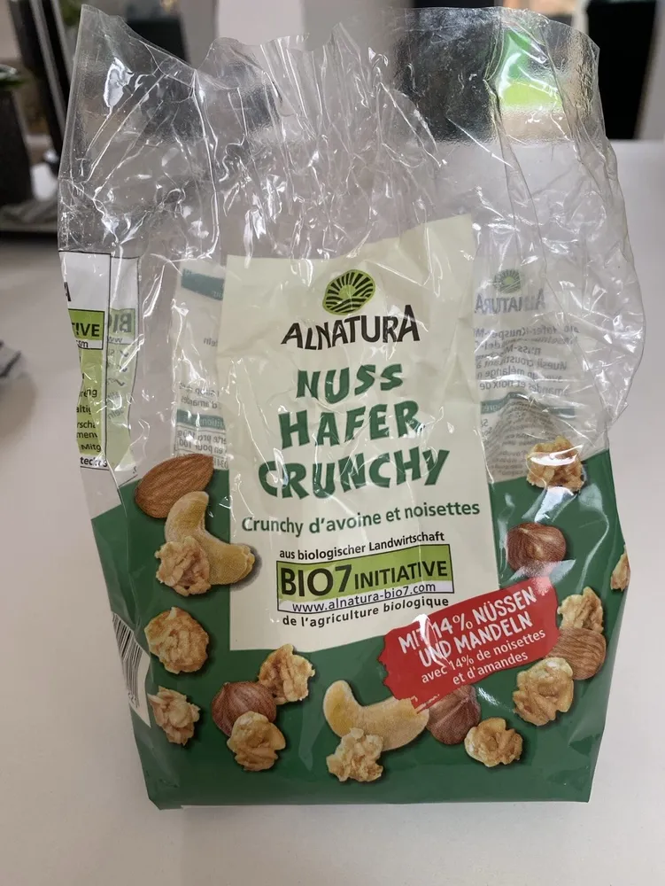 Nuss Hafer Crunchy