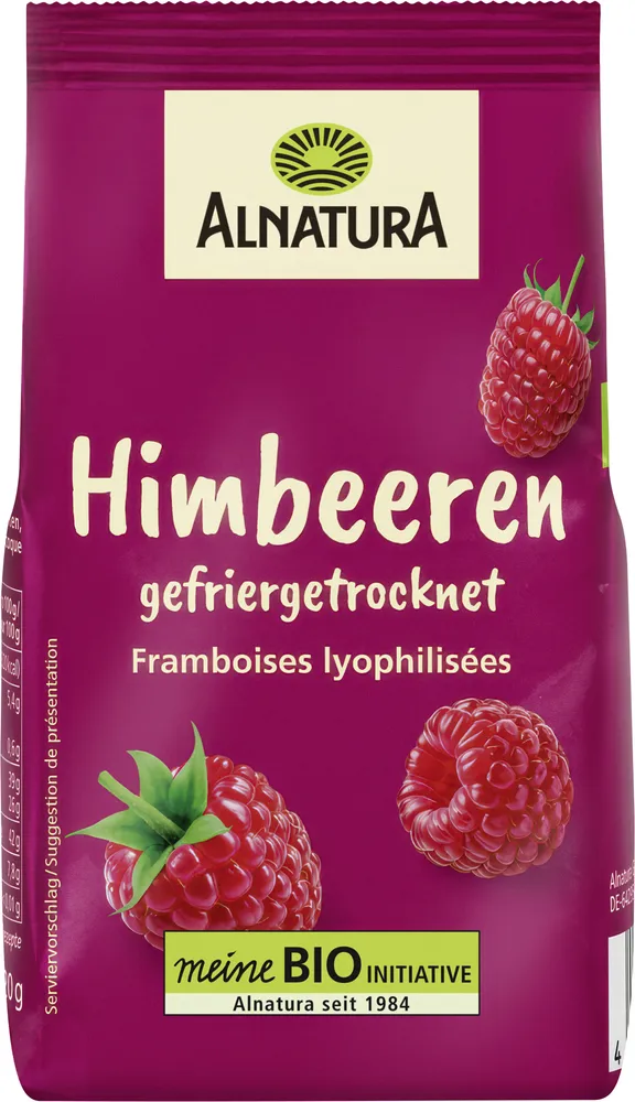 Himbeeren gefriergetrocknet