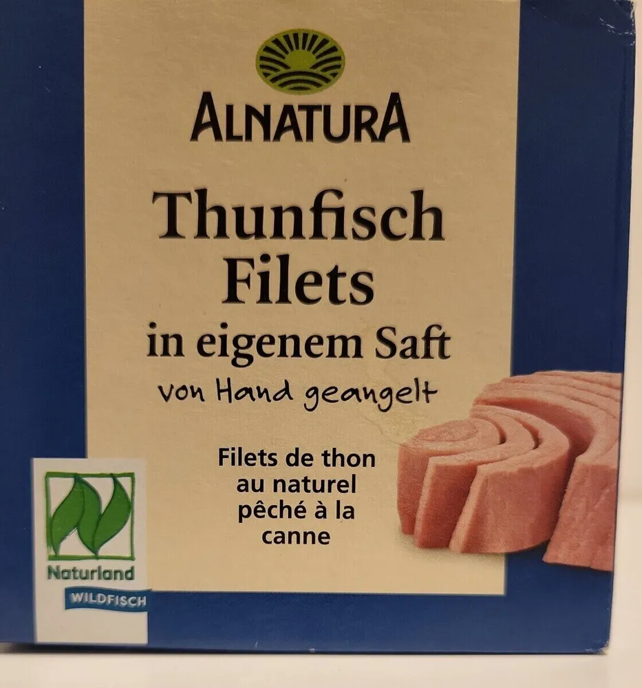 Thunfischfilets in eigenem Saft