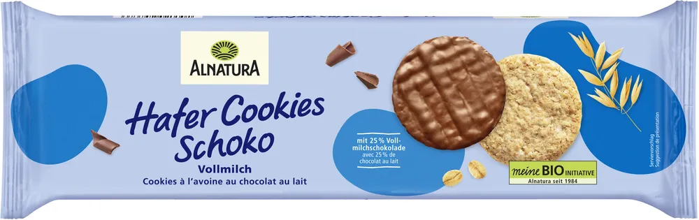 Hafercookies Schoko Vollmilch