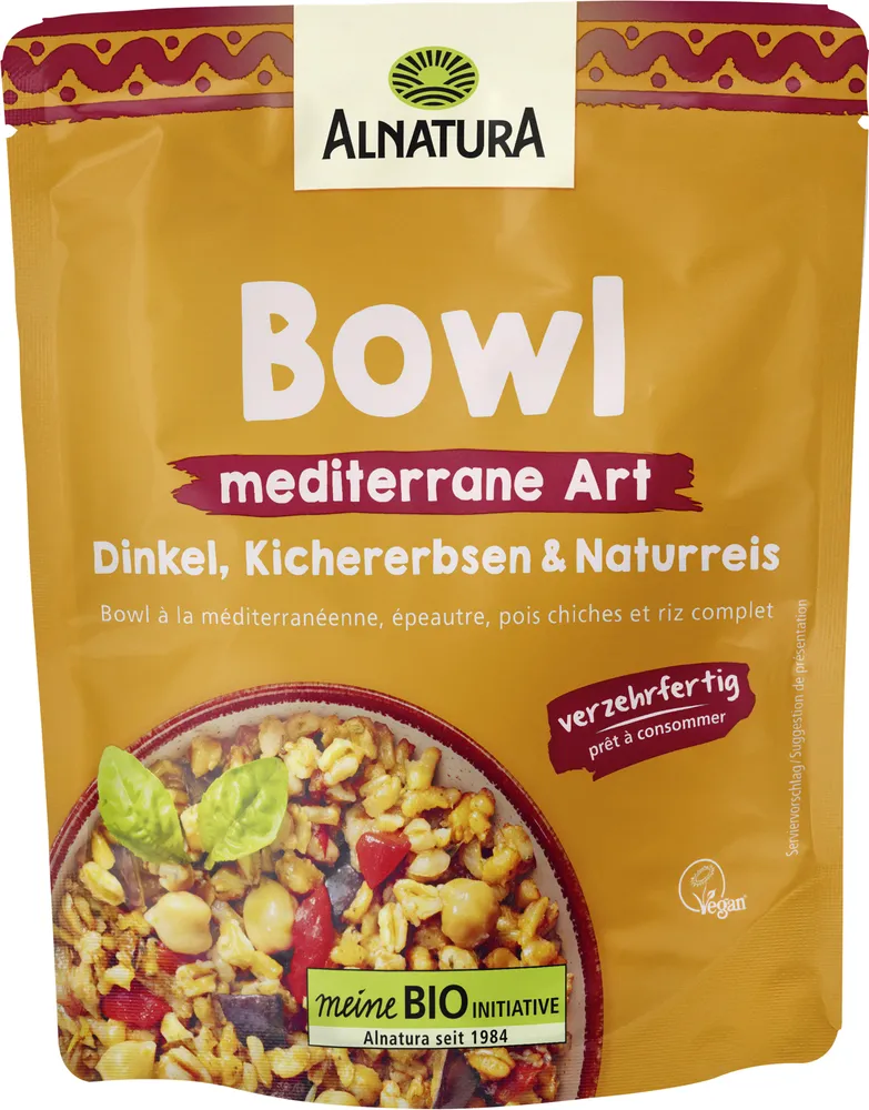 Bowl nach mediterraner Art