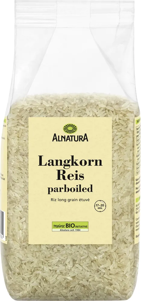Langkorn Reis parboiled