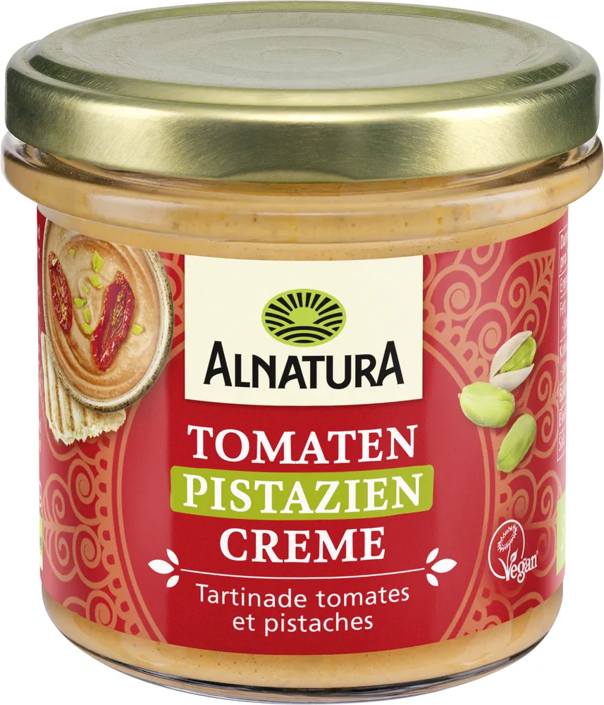 Tomaten Pistazien Creme