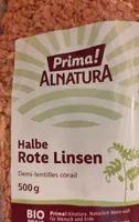 Halbe Rote Linsen