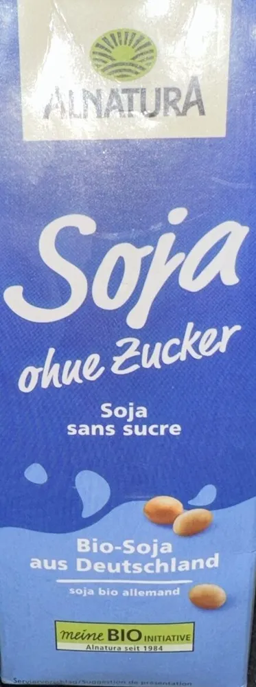 Soja Drink ohne Zucker