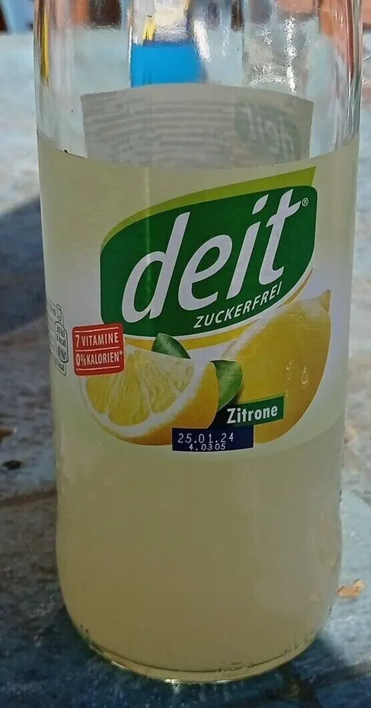 Zitrone zuckerfrei