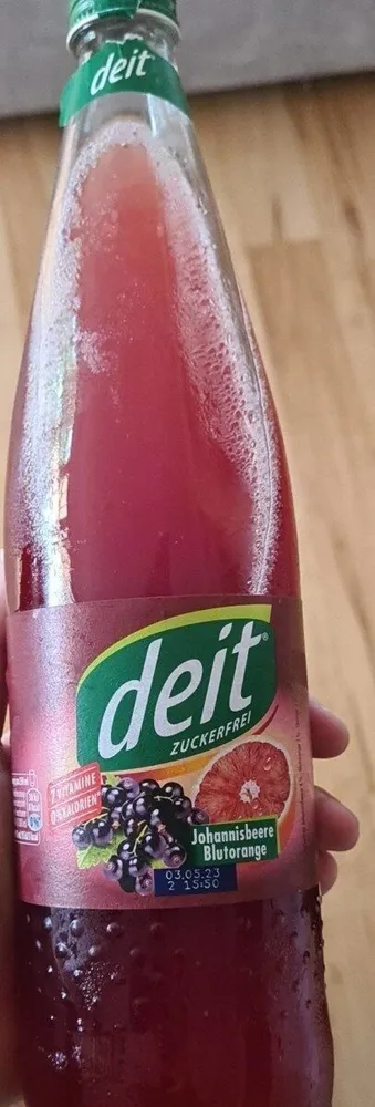 Deit Johannisbeere Blutorange Zuckerfrei