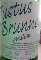 Justus Brunnen Mineralwasser Medium