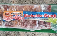 Wacholder Bauch, Schweinebauch Nitritpökelsalz