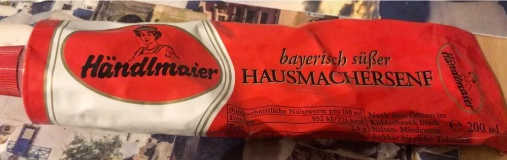 Süßer Hausmachersenf