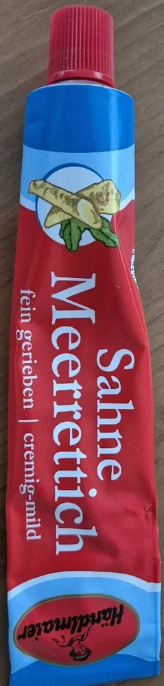 Sahne Meerrettich fein gerieben