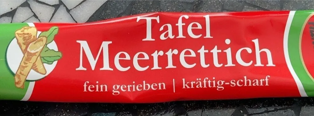 Tafel meerrettich