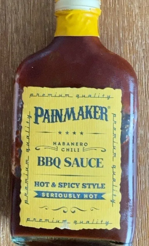 HABANERO CHILI BBQ SAUCE HOT & SPICY STYLE
