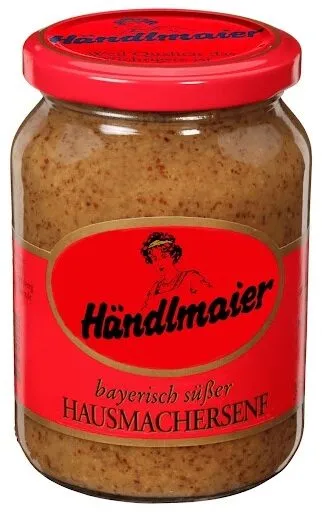 Händlmaier's Bayerisch-süßer Hausmachersenf 30% weniger Zucker