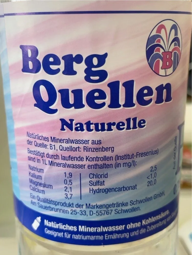 Mineralwasser