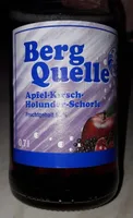 Bergquelle Apfel kirsch hollunder schorle