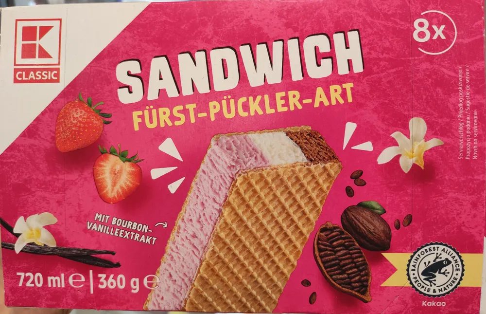 Sandwich Fürst-Pückler-Art