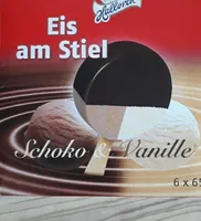 Eis am Stiel schoko und vanille