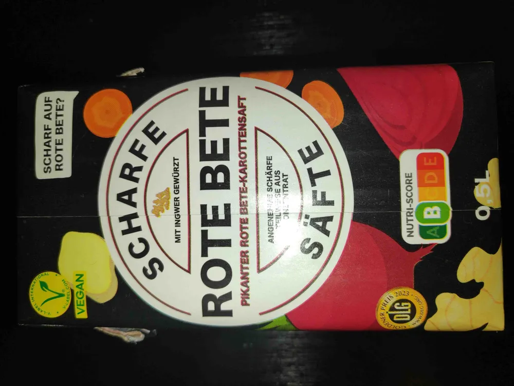 SCHARFE ROTE BETE SÄFTE