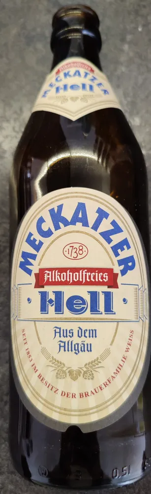 Meckatzer alkoholfreies Hell