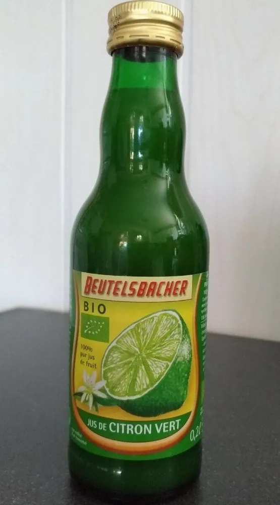 Jus de citron vert