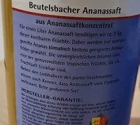 Ananassaft