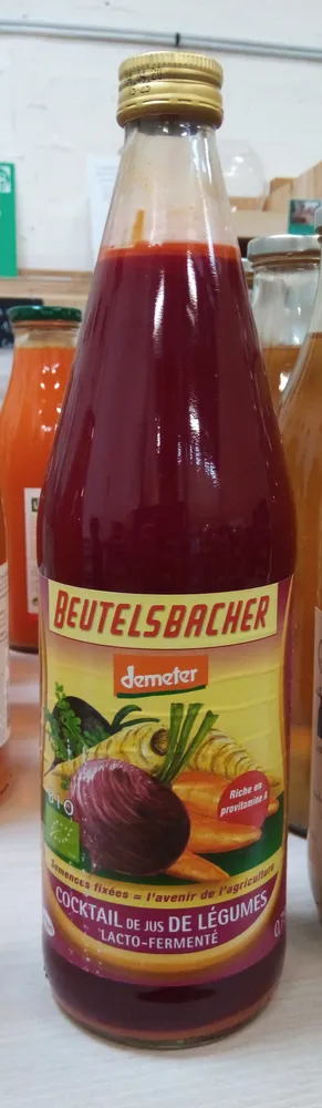 COCKTAIL JUS DE LEGUMES LACTO-FERMENTE