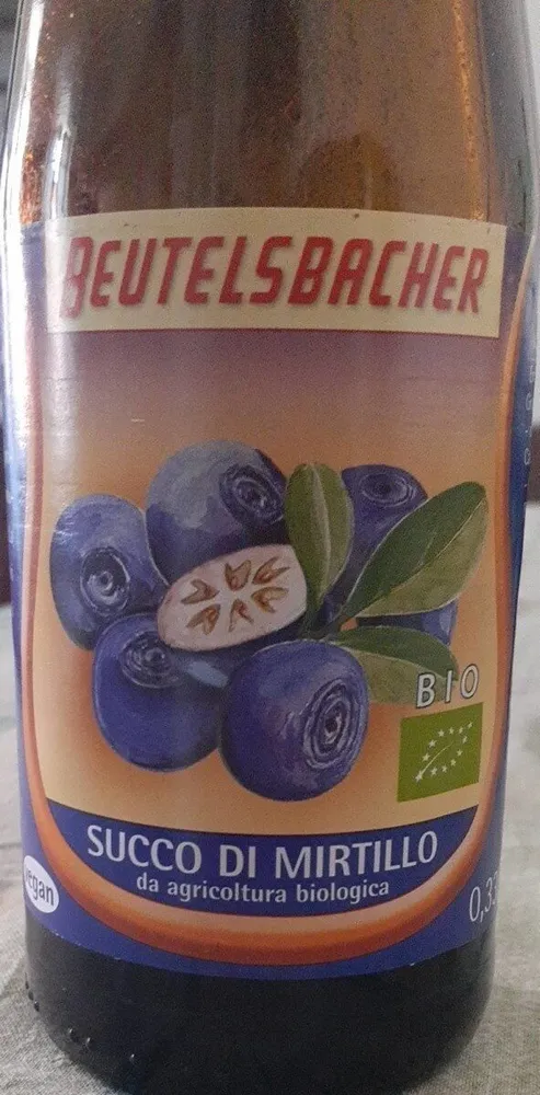 Succo di mirtillo
