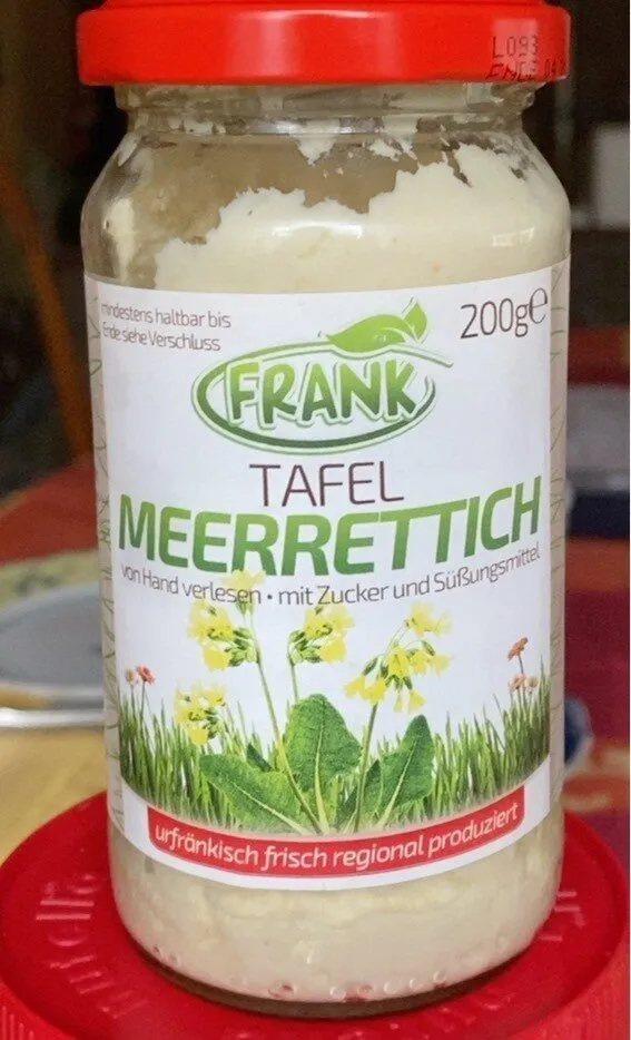 Tafel Meerrettich