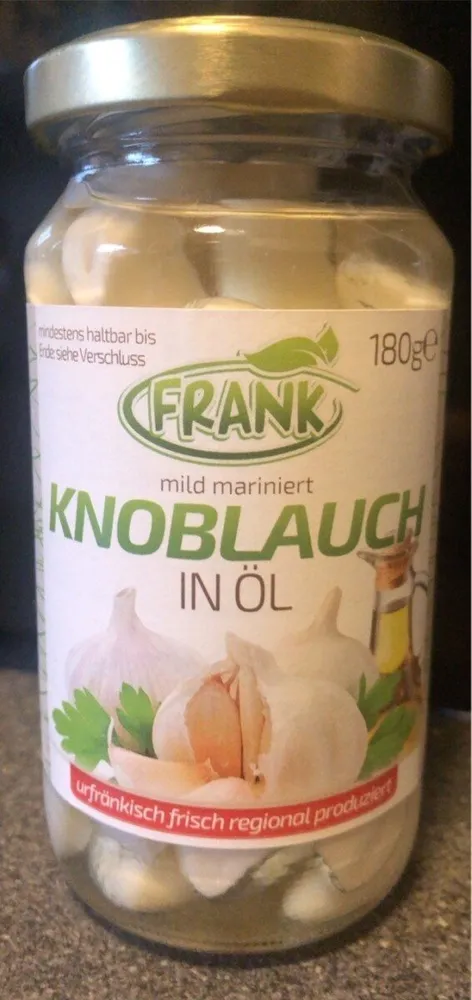Knoblauch in Öl
