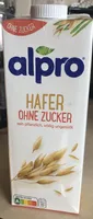 Alpro Hafer ohne Zucker