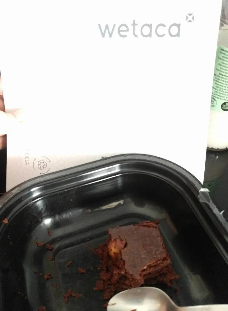 Brownie vegano