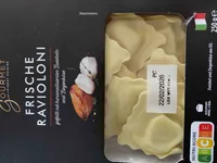Ravioli Zeiebeln Ziegenkäse