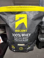 Ascent 100% Whey Protein Blend - Vanilla Bean