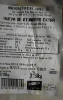 Huevas de atún rojo