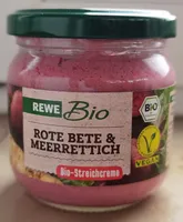 Rote Beete & Meerrettich Bio-Streichcreme