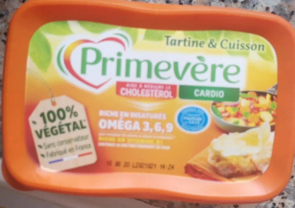 Primevère tartine et cuisson
