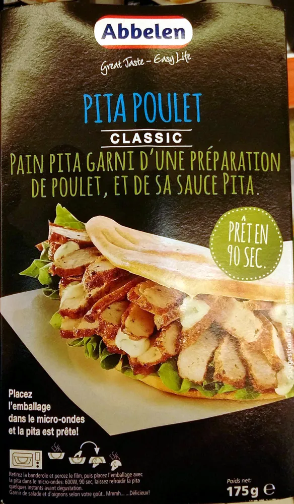 Pita Poulet Classic